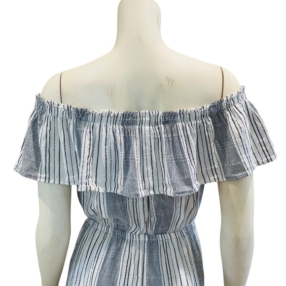 Express Ruffled Off The Shoulder Sundress - Picture 8 of 11